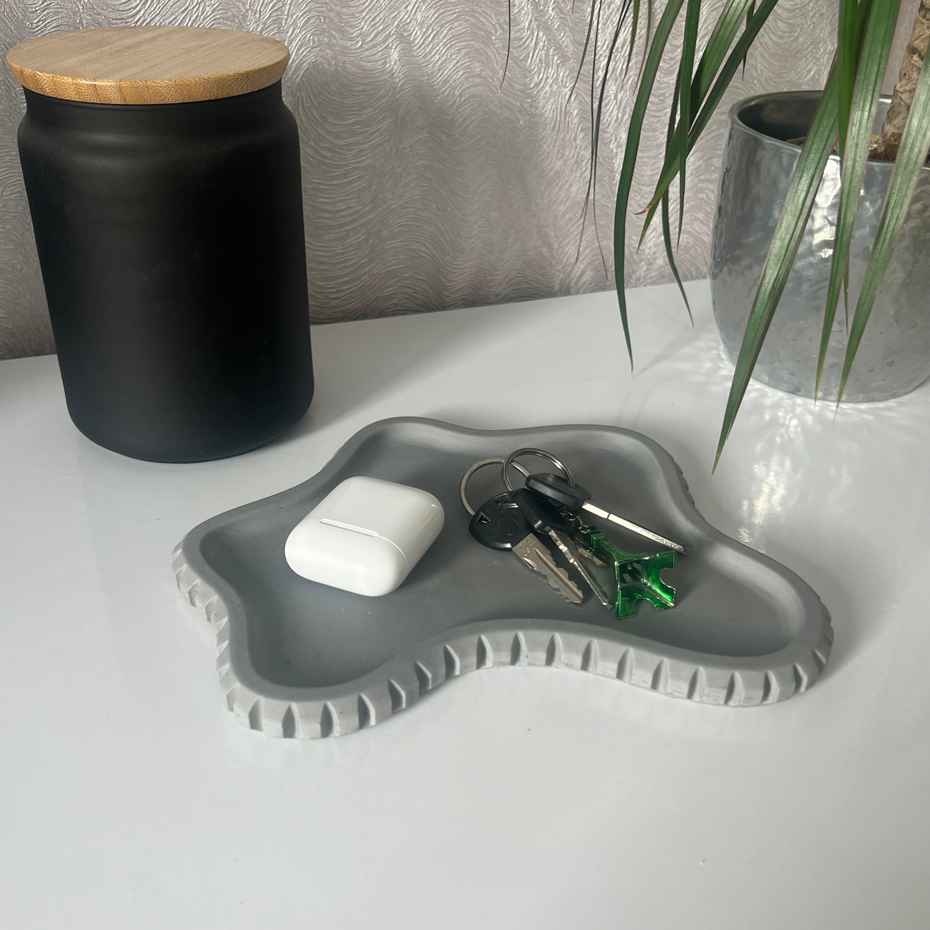 "Flat Tire" - Candle Tray